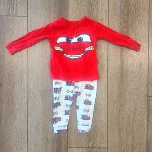 Disney Pixar Cars Baby Gap pajamas 6-12 months